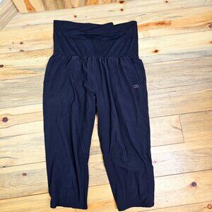 Calia Yoga Jogger Roll Waist Black Size Medium